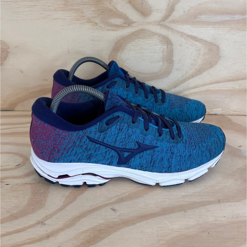 Mizuno - Wave Inspire 16 - Running Shoes - Blue - Women's - 10 - J1GD201324